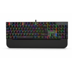 Tastierë Gaming Incase IKG-443 / RGB / Mekanike / QWERTY DE Layout – Zezë