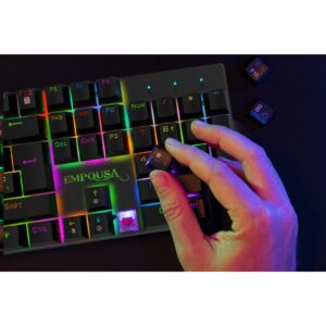 Tastierë Gaming Incase IKG-443 RGB Wired / Mechanical / QWERTY – Zezë 8