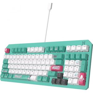 Tastierë Gaming ASUS TUF K3 Gen II Hatsune Miku Edition RGB Mechanical – Bardhë / Gjelbër 8