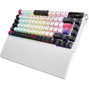 Tastierë Me kabllo ASUS ROG Azoth X / Wired & Wireless / QWERTZ – Bardhë / Shumëngjyrësh 8