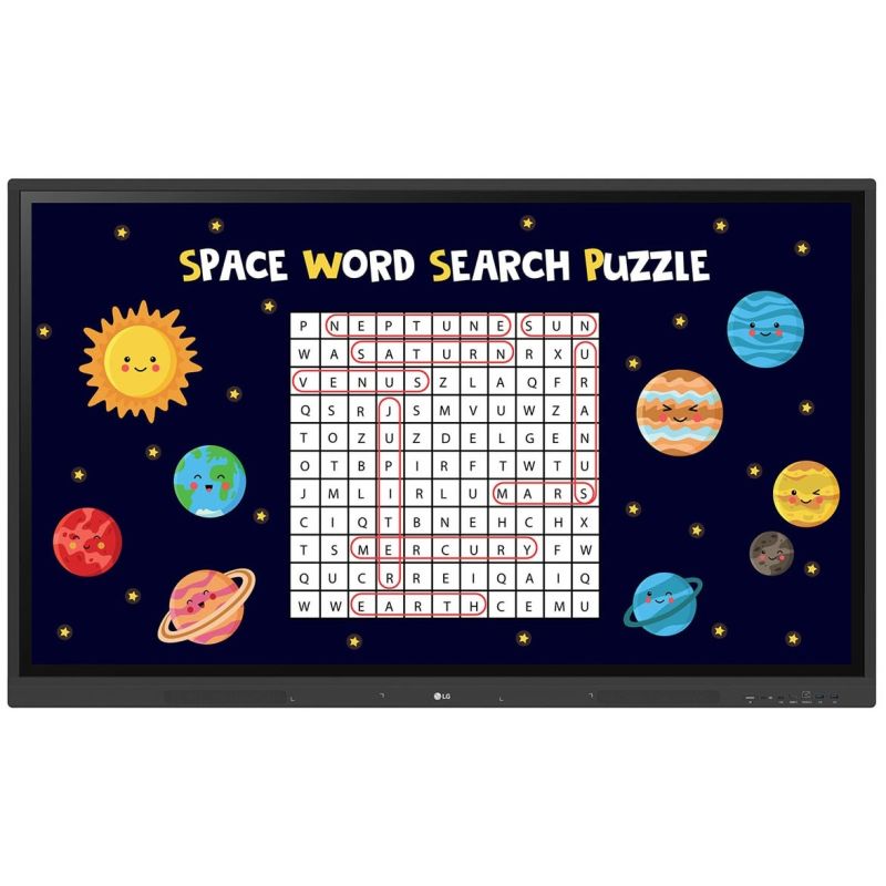 TV LG LED 65TR3DK-BM 65 Inch /4K Ultra HD / 16:9 /Touchscreen/ Android / HDMI / USB / LAN - I zi