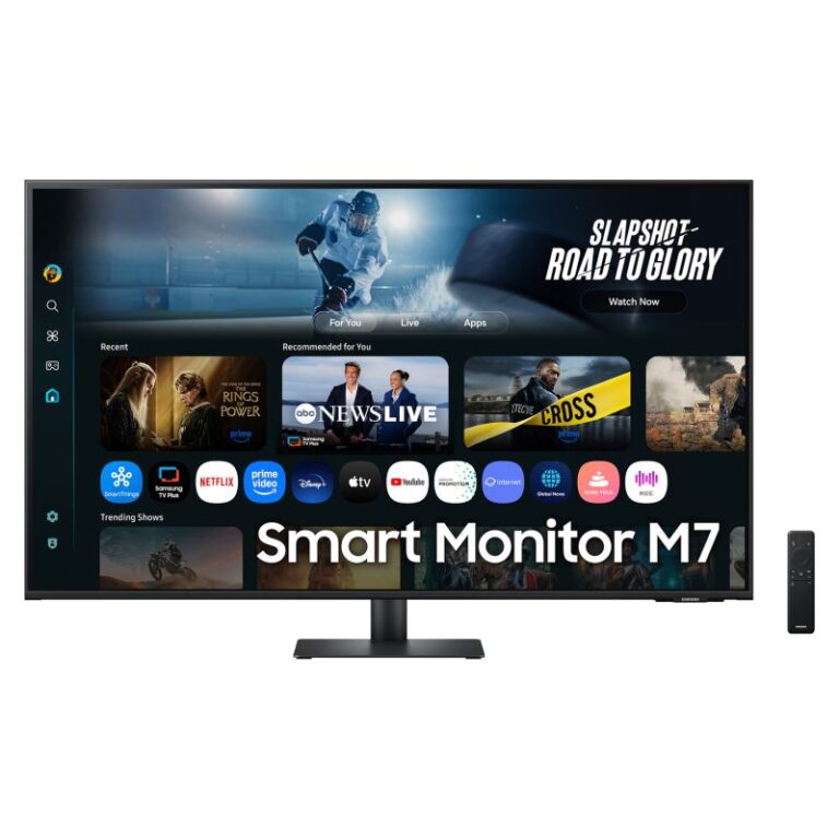 Monitor Samsung M70F S43FM700UU Smart / 43"/ 4K Ultra HD VA / LCD / 60Hz / 4ms / USB-C + USB-A + HDMI + HDCP - Zezë