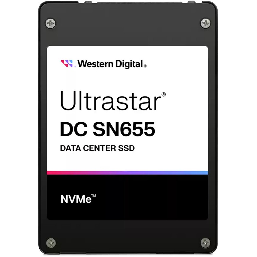 SSD e brendshme 2.5" WD Ultrastar DC SN655 WUS5EA1A1ESP7E3 - SSD - 15.36 TB - intern - U.3 PCIe 4.0 (NVMe) - Figura 2