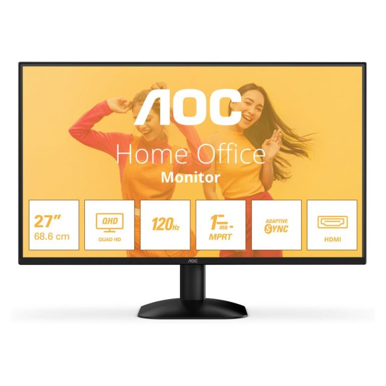 Monitor AOC Q27B35S3 / 27"/ Quad HD IPS / W-LED / 120Hz / 4ms / HDMI + DisplayPort - Zezë