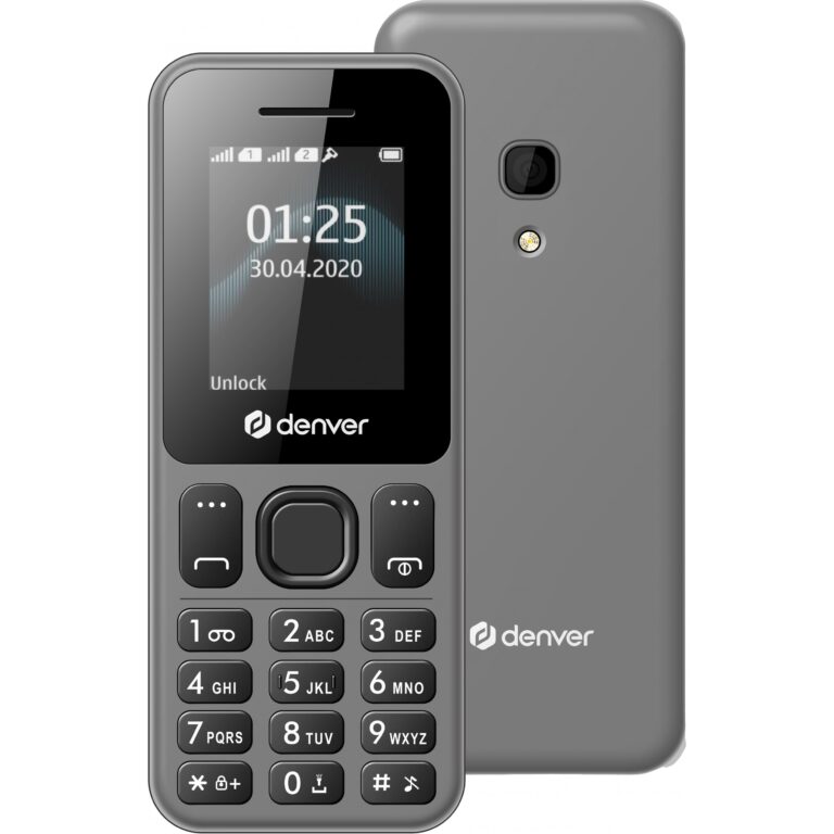 Denver FAS-1806 / telefon i thjeshtuar për të moshuar -Zezë