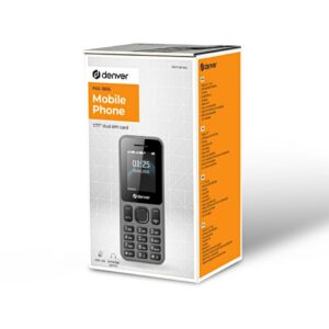 Denver FAS-1806 / telefon i thjeshtuar për të moshuar -Zezë