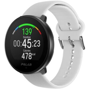 Orë e mençur Polar Unite White S-L Silicone Band with Pin Buckle