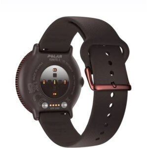 Orë e mençur Polar Ignite 3 – Titanium with Leather and Silicone Bands