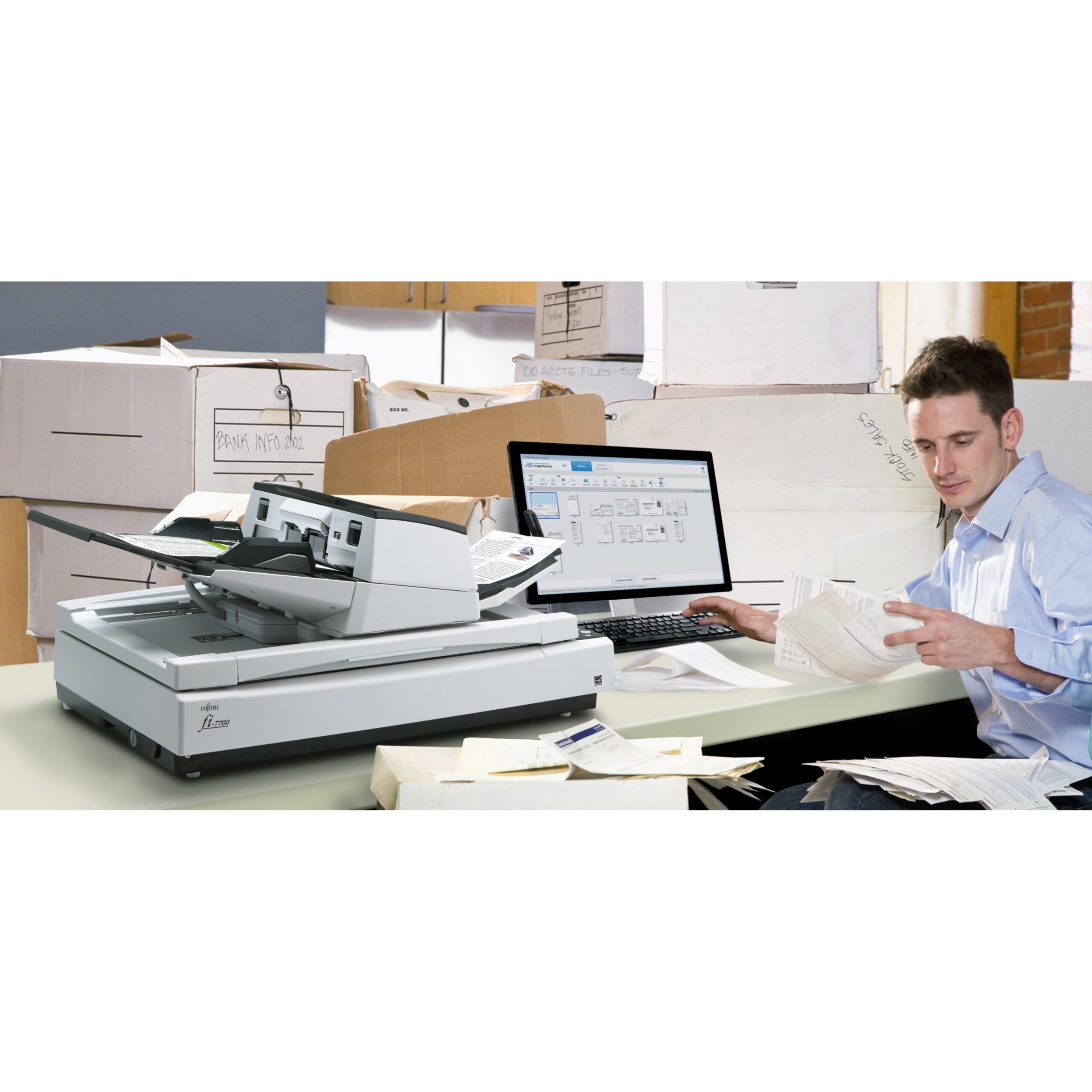 Skaner RICOH fi-7700S / Dual CCD / Document Scanner - Figura 4
