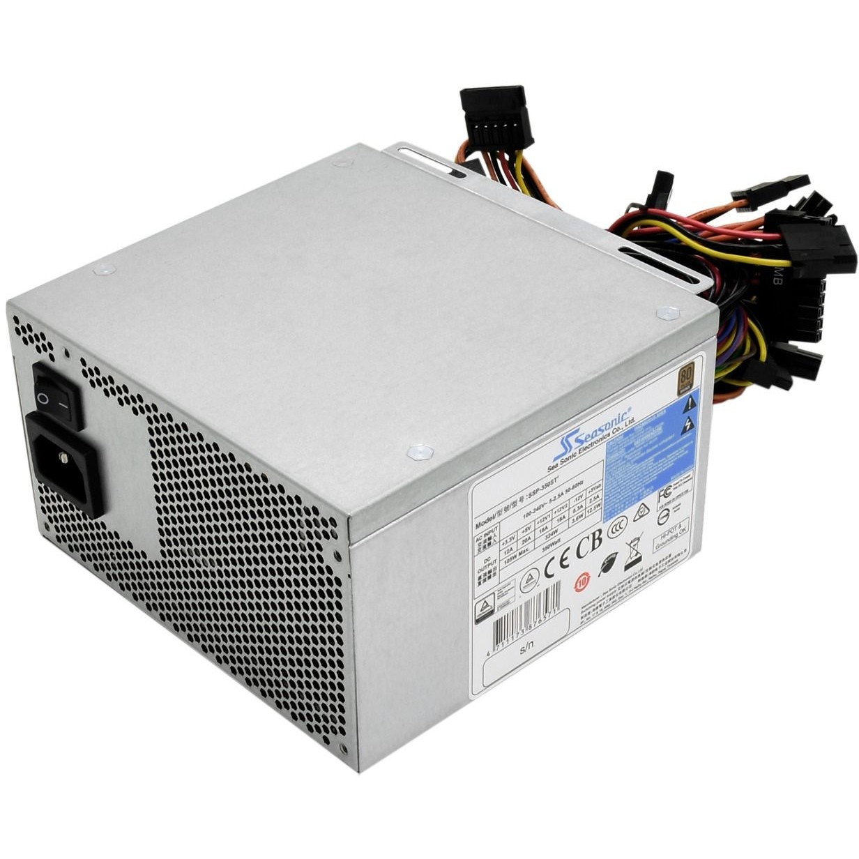 Furnizues Energjie PSU Seasonic SSP-400ES2 400W Industrial Power Supply / 80 PLUS Bronze, Bulk Packaging - Hiri - Figura 4