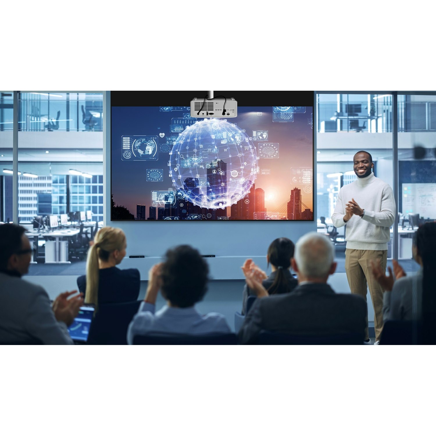 Projektor Optoma ZK430ST / DLP Laser / 3700 Lumen / 4K UHD / 16:9 / 3D - Bardhë - Figura 3