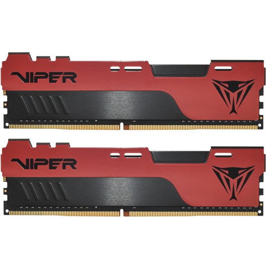 RAM Memorie DDR4 Patriot Viper Elite II 32GB (2x16GB) DDR4 3200MHz Dual-Kit CL16  | PVE2432G320C8K | Intel XMP – Kuqe / Zezë
