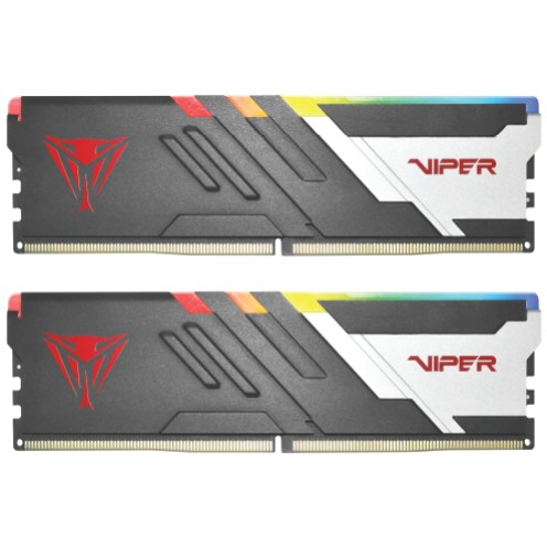 RAM Memorie DDR5 32 GB Patriot DIMM 5600 (2x 16 GB) Dual-Kit / PVV532G560C36K. Viper Venom. INTEL XMP/E zezë-E Bardhë