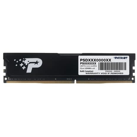 RAM Memorie DDR4 16 GB Patriot DIMM 3200 (e zezë. PSD416G32002. Signature Line)