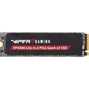 SSD e Brendshme M.2 Patriot VP4300 Lite 2 TB (schwarz. PCIe 4.0 x4. NVMe 2.0. M.2 2280)