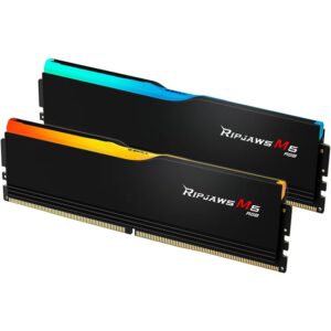RAM Memorie G.SKILL Ripjaws M5 RGB DDR5-6000 CL28 / 32GB (2x16GB) / DIMM / Kit / Intel XMP - Zezë