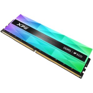 RAM Memorie DDR5 ADATA 16GB 6000 DIMM (1×16GB), Argjendi – Lancer Neon RGB Intel XMP & AMD EXPO