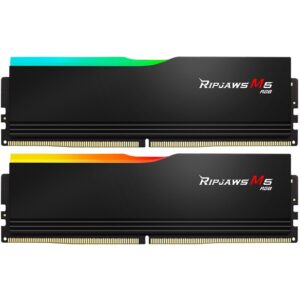 RAM Memorie G.SKILL Ripjaws M5 RGB DDR5-6400 CL32 / 64GB (2x32GB) / DIMM / Kit / RM5RK