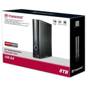 HDD e Jashtme 8TB STOREJET 3.5" T3 HDD e zezë