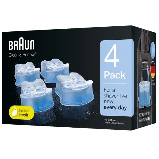 Aksesorë për Makinen e rrojës Braun CCR4 Refill Cartridges 4-Pack