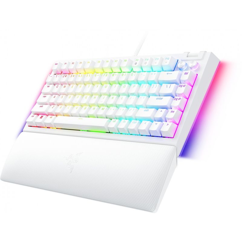 Tastierë Gaming Razer BlackWidow V4 / LED / USB-C / Layout USA - Bardhë - Figura 4