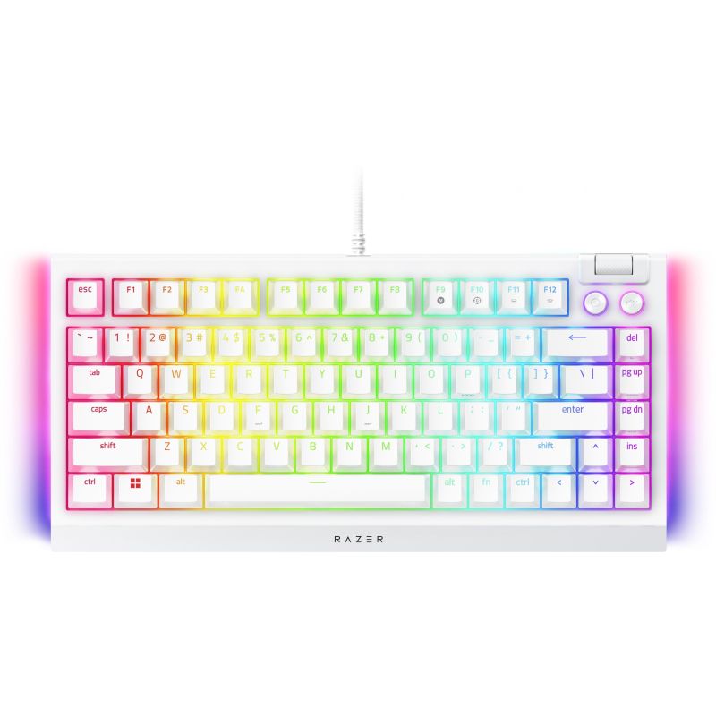 Tastierë Gaming Razer BlackWidow V4 / LED / USB-C / Layout USA - Bardhë - Figura 3