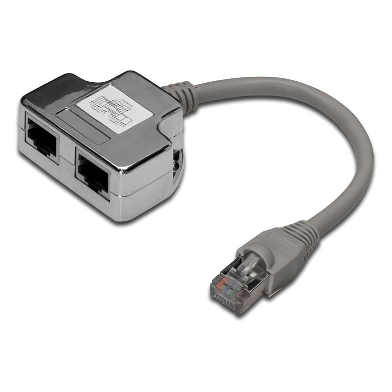 Spliter RJ45 DIGITUS Cat5e / 1 → 2