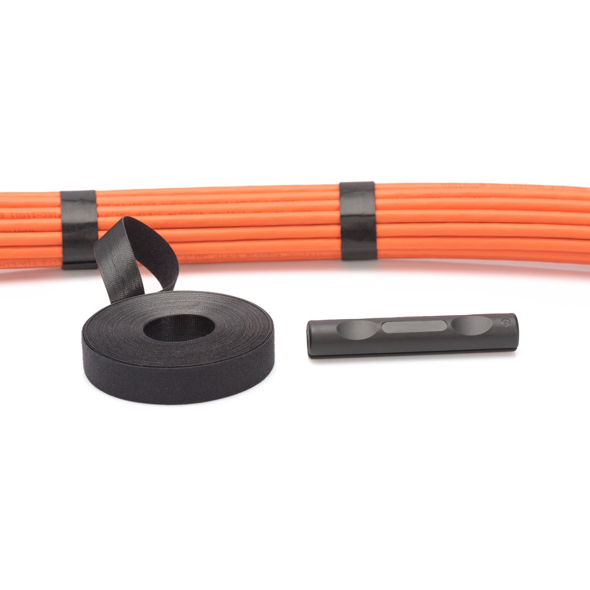 Kabllo për Rrjet Rrip ngjitës (Hook-and-Loop Strap) 20mm / Rrotull 10m – Zezë - Figura 5