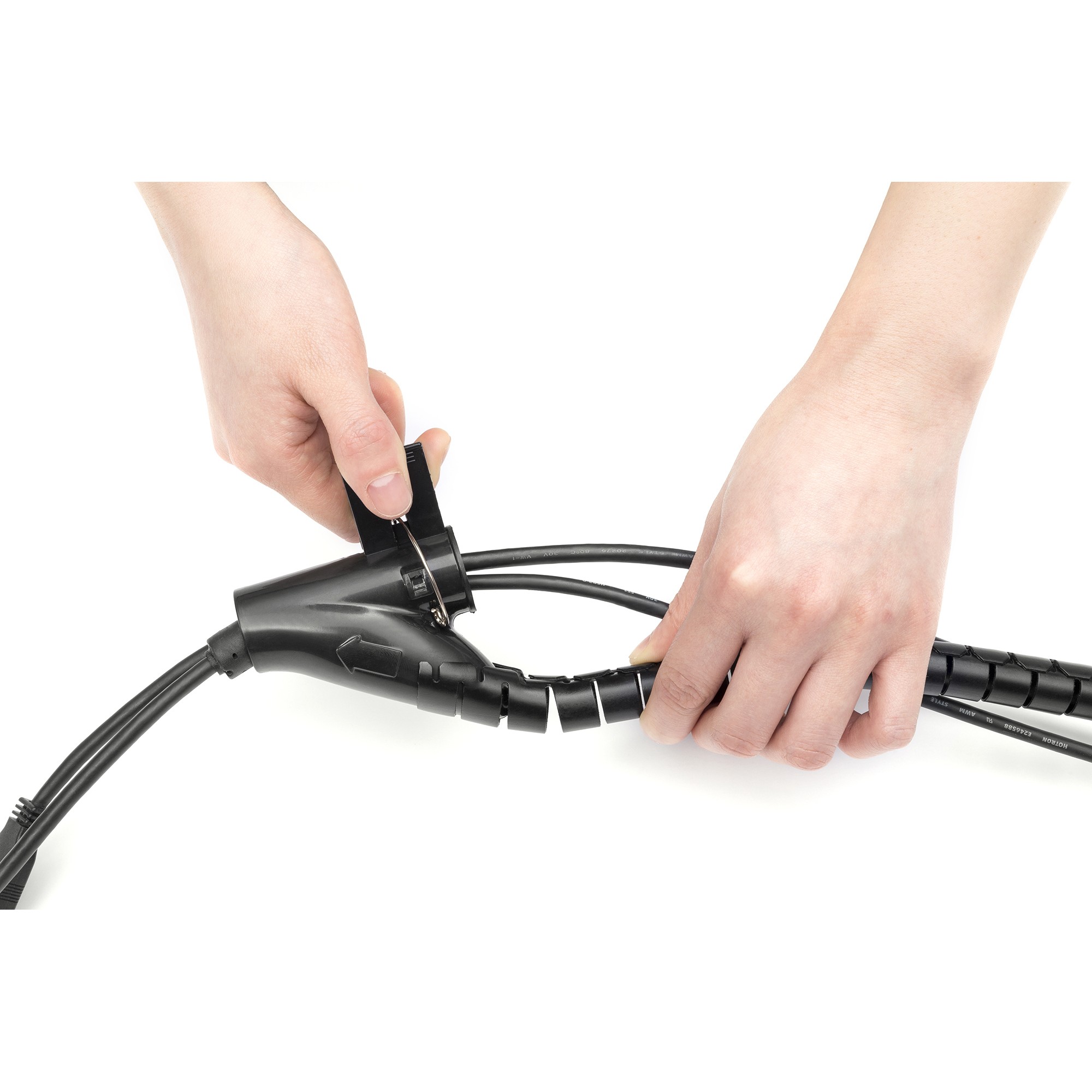 Kabllo për Rrjet Tub Kabllosh (Cable Sleeve) 5m - Zezë - Figura 3