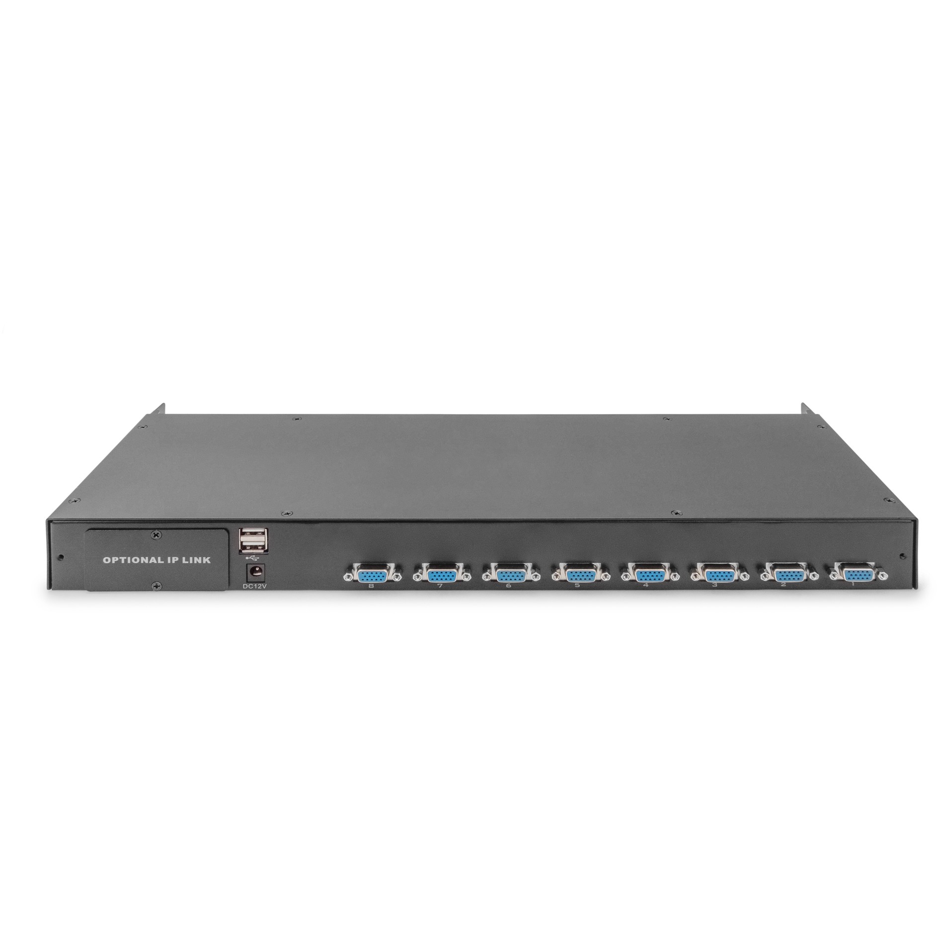 Rack KVM / DIGITUS Professional KVM Cat.5 Module 8-Port për KVM Konsolë Modularizuese – Zezë - Figura 5