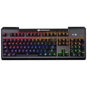 Tastierë Gaming COUGAR Ultimus / RGB / Mekanike / Nordic Layout – Zezë