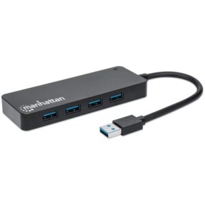 HUB Manhattan / 4‑Port / USB 3.2 Gen1 / USB‑A Male → 4x USB‑A Female 6
