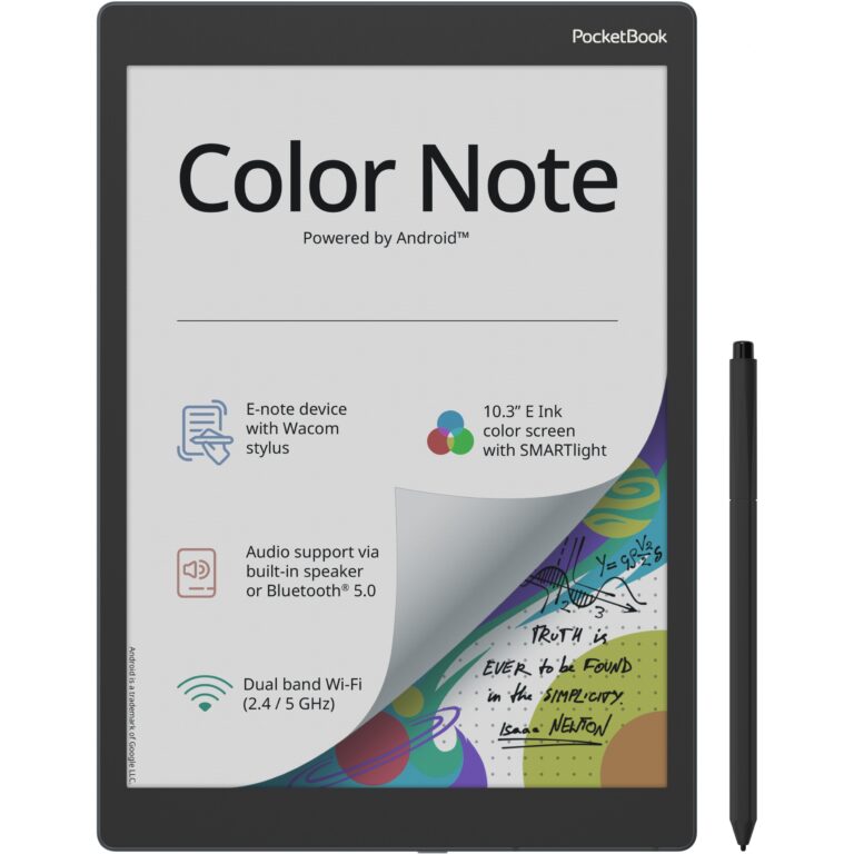 E-book PocketBook Color Note – Kaltër e mbyllur
