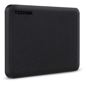 HDD i jashtëm 4 TB Toshiba Storage Canvio Advance. External hard drive (black. Micro-USB-B 3.2 Gen 1 (5 Gbit/s))