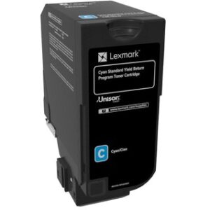 Toner LEXMARK CS/CX72x Original Cartridge / High Yield (Approx. 7,000 Pages) / Return Program - Blu