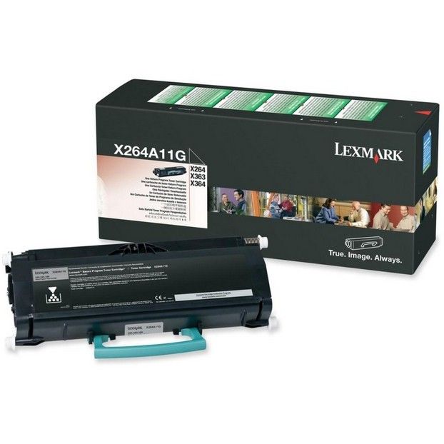 Toner LEXMARK X264/36x Original Cartridge / Standard Yield (Approx. 3,500 Pages) - Zezë