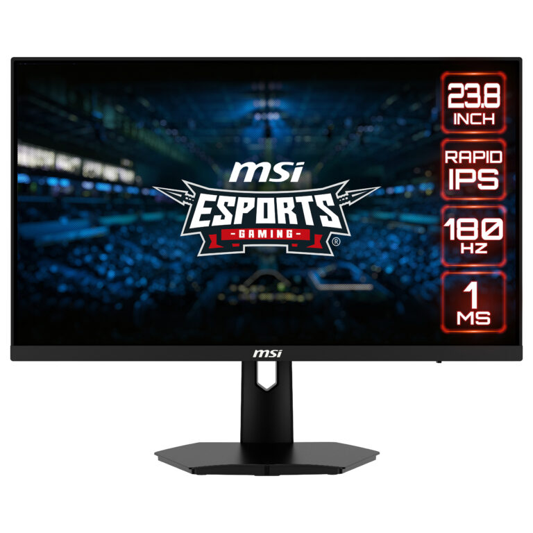 Monitor Gaming MSI G244F E2 / 23.8"/ Full HD IPS / 180Hz / 1ms / HDMI+DP - Zezë