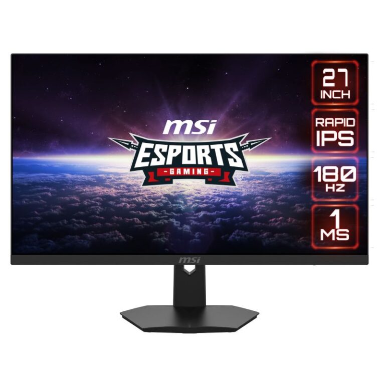 Monitor Gaming MSI G274F / 27"/ Full HD IPS / LCD / 180Hz / 1ms / HDMI + DisplayPort - Zezë
