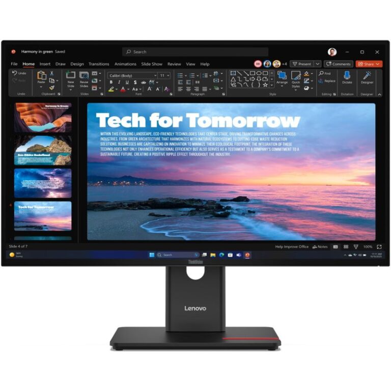 Monitor Lenovo ThinkVision T27qd-40 / 27"/ 64AAGAT2EU / 2K QHD / 16:9 / 4ms /120Hz / HDMI / DP / USB-C / – Zezë