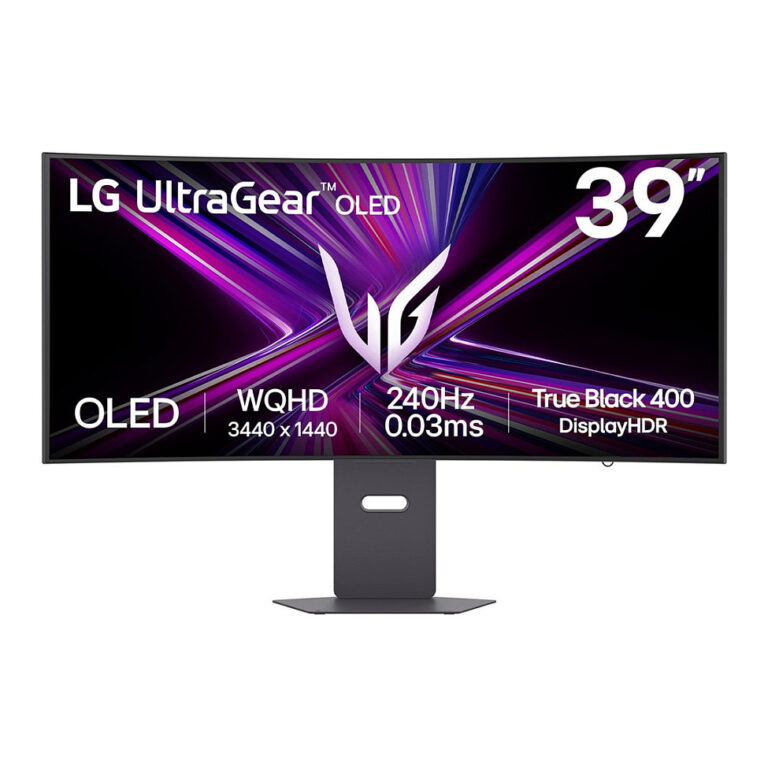 Monitor Gaming LG 39GX900A-B / 39" / Wide Quad HD OLED / 240 Hz / 0.03 ms / HDMI+USB+DP / Curved - Zezë