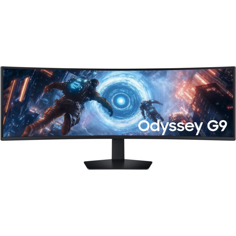 Monitor i Lakuar & UltraWide Samsung Odyssey G91F / 49" Dual QHD Curved VA 144Hz 1ms / DP / e zezë