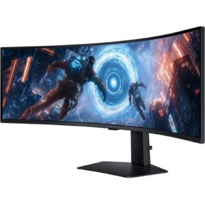 Monitor i Lakuar & UltraWide Samsung Odyssey G91F / 49" Dual QHD Curved VA 144Hz 1ms / DP / e zezë