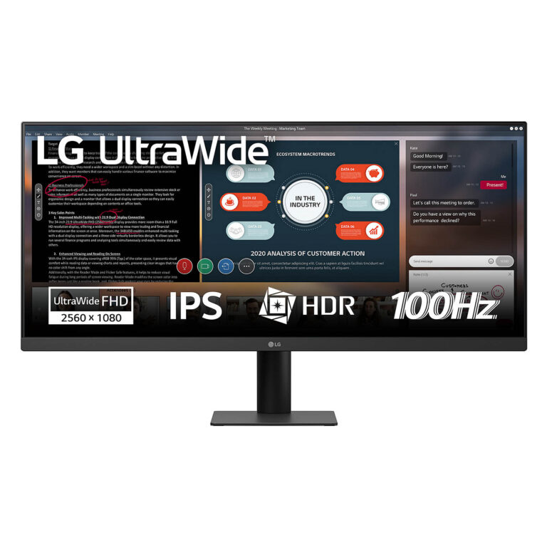 Monitor LG 29U511A-B / 29"/ WFHD IPS AG / LCD / 100Hz / 5ms / HDMI + DisplayPort + HDCP - Zezë