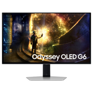 Monitor Gaming Samsung G61SD Odyssey / 27"/ Quad HD OLED / 240Hz / 0.03ms / HDMI+USB+DP - Argjend / Zezë