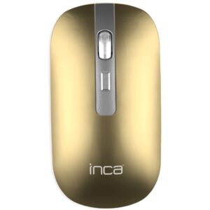Maus pa kabllo / INCA / IWM-531RS / Wireless & Bluetooth – Argjend Metalik