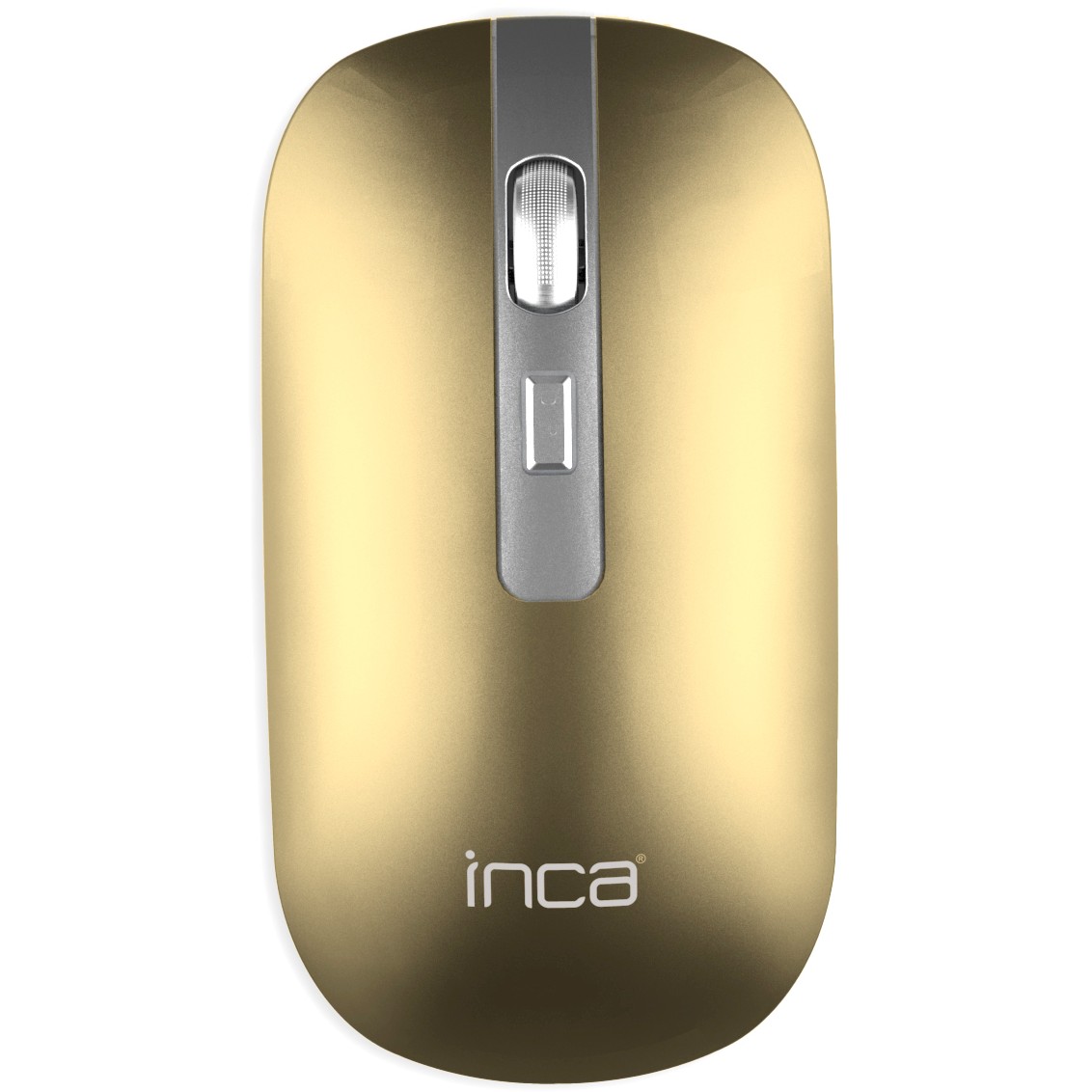 Maus pa kabllo / INCA / IWM-531RS / Wireless & Bluetooth – Argjend Metalik