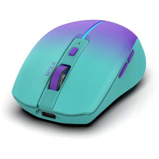 Maus pa kabllo / INCA / IWM-511RM / Wireless & Bluetooth – Blu - Figura 3