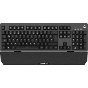 Tastierë Gaming  QPAD Pro MK40 / QWERTY US Layout / Mekanike – Zezë