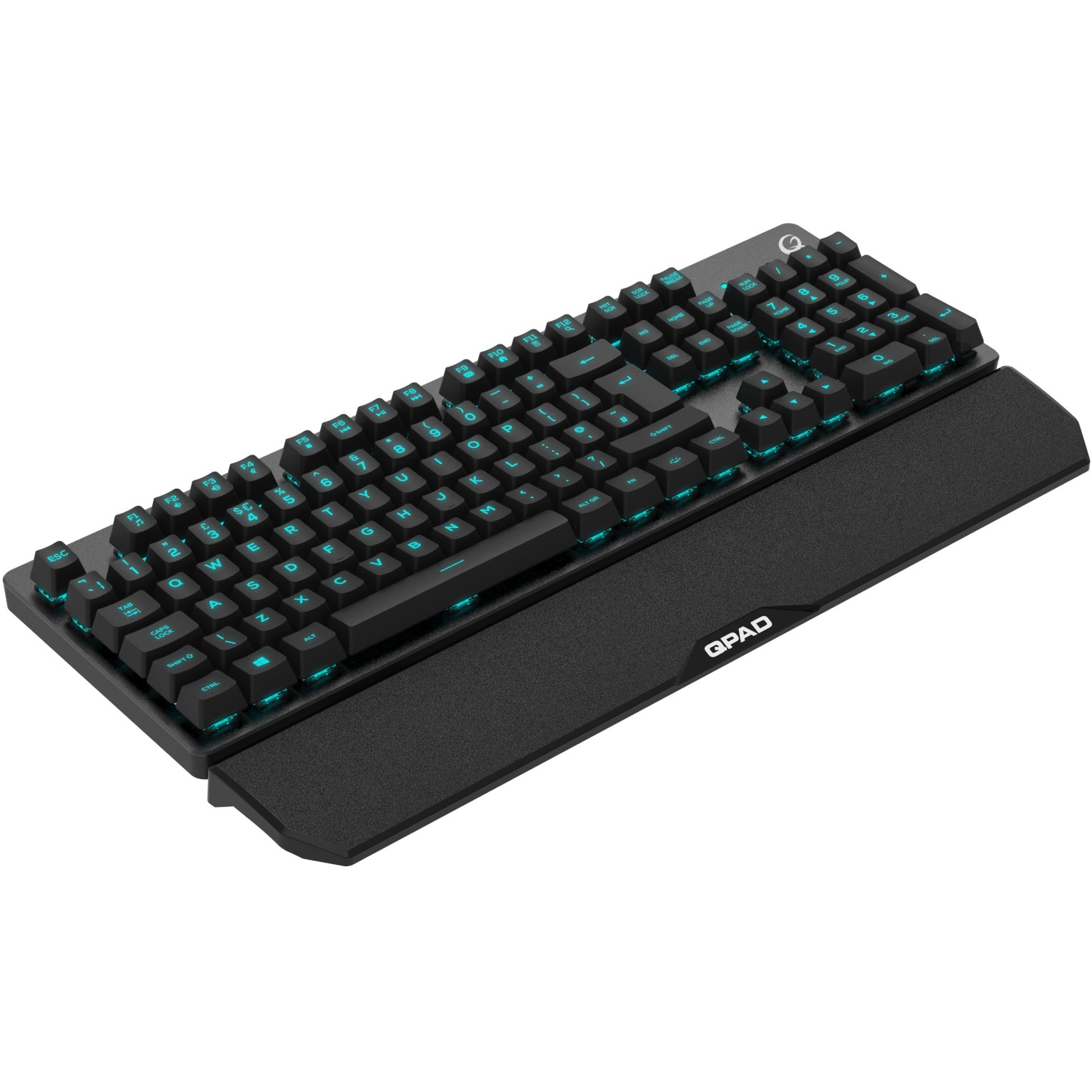 Tastierë Gaming QPAD Pro MK40 / QWERTY US Layout / Mekanike – Zezë - Figura 2