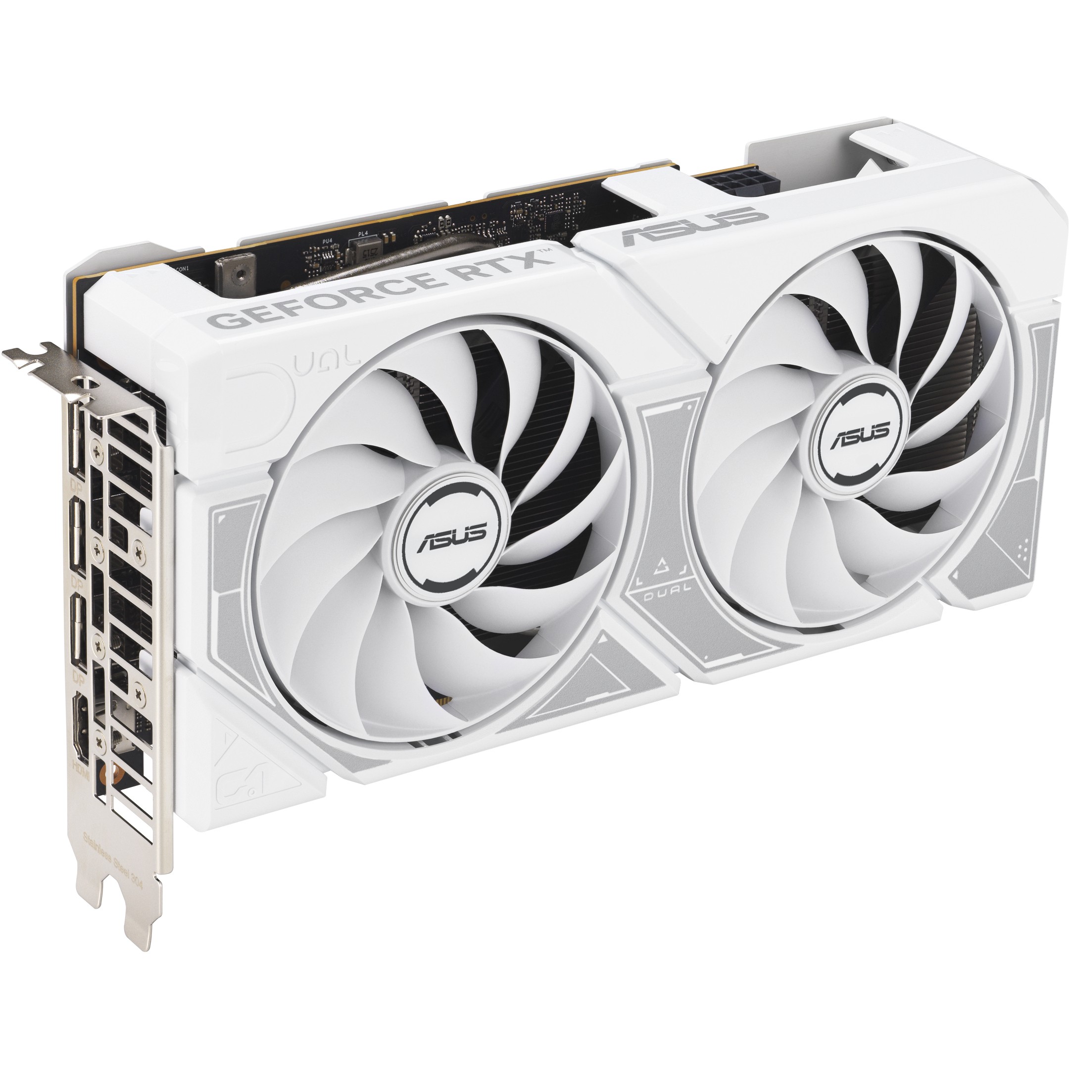 Kartelë grafike NVIDIA RTX5060 8GB Asus DUAL GDDR7 white - Figura 2